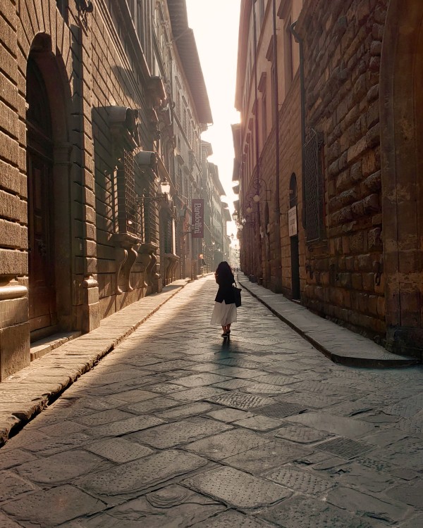 Woman In Florence  by Kerry Frysinger
